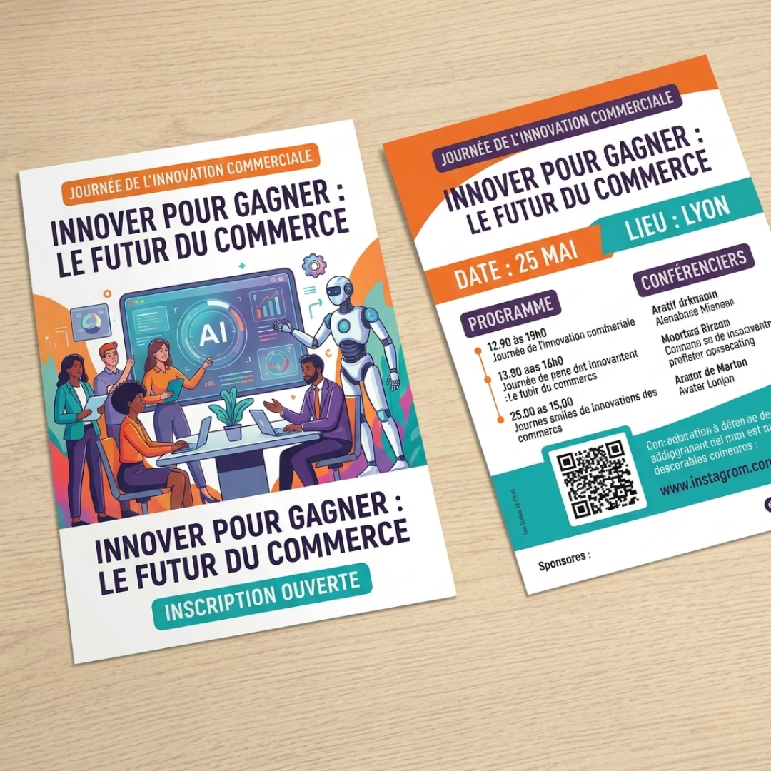 Conception de Flyer